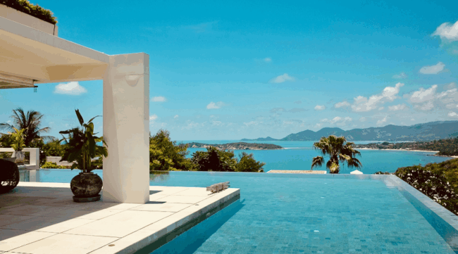 Diseño de piscinas de borde infinito