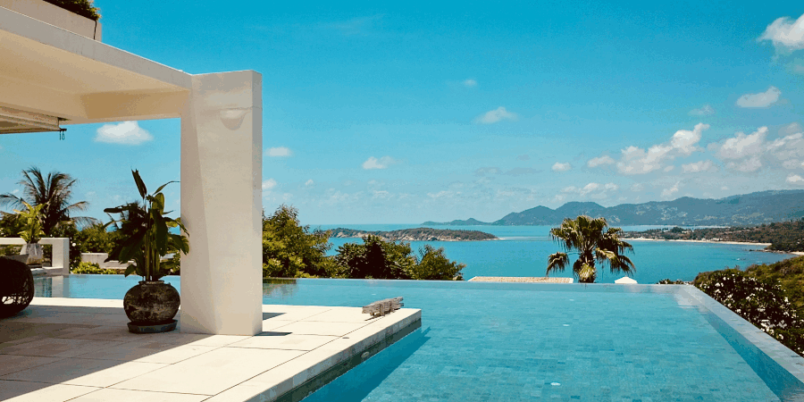 Diseño de piscinas de borde infinito